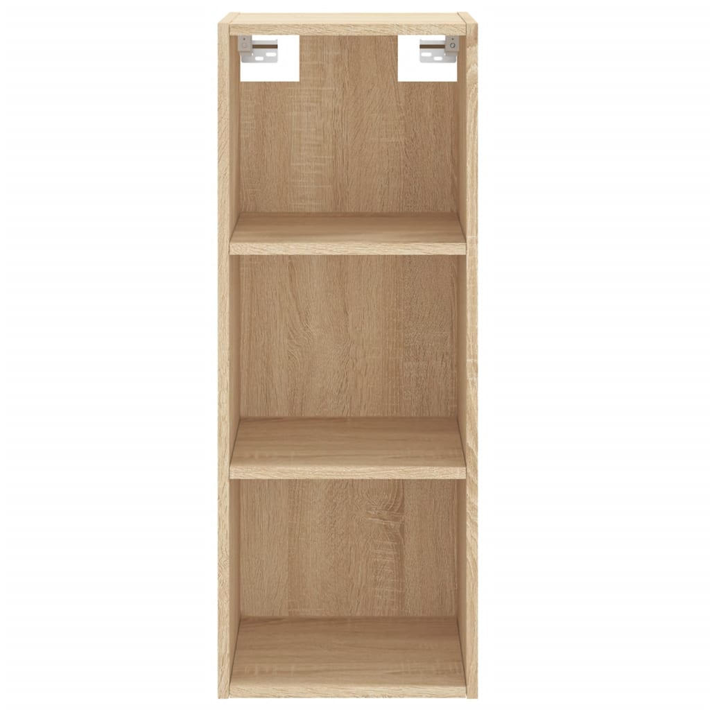 vidaXL Buffet haut Chêne sonoma 34,5x34x180 cm Bois d'ingénierie