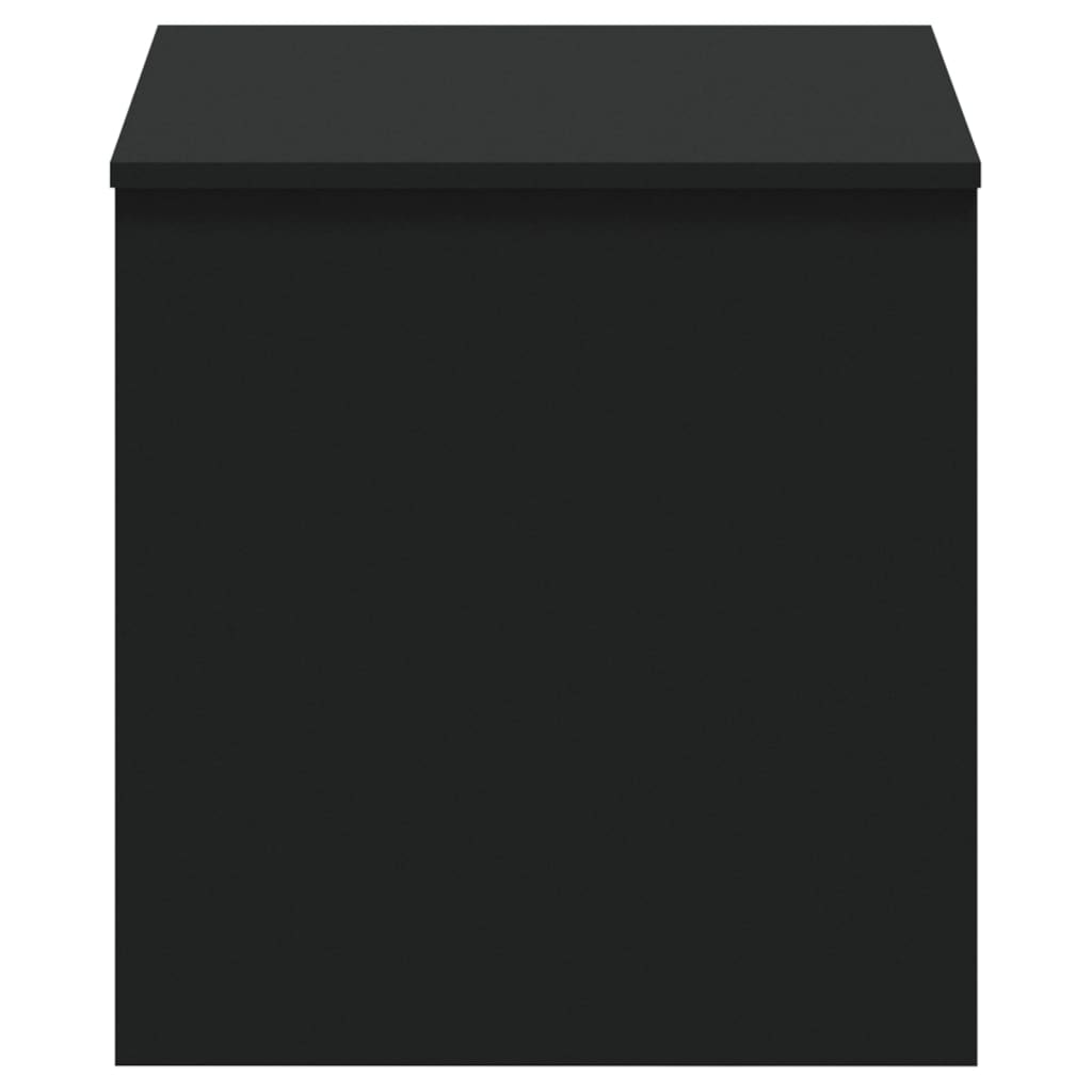 vidaXL Table basse Noir 102x50,5x52,5 cm Bois d'ingénierie
