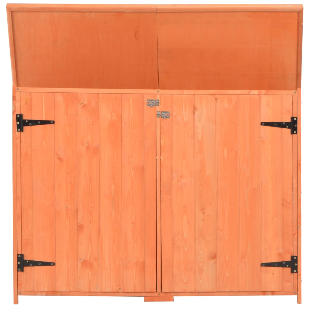 vidaXL Abri de stockage de jardin 120x50x91 cm Bois