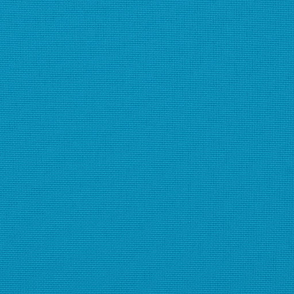 vidaXL Coussin de banc de jardin bleu 100x50x3 cm tissu oxford