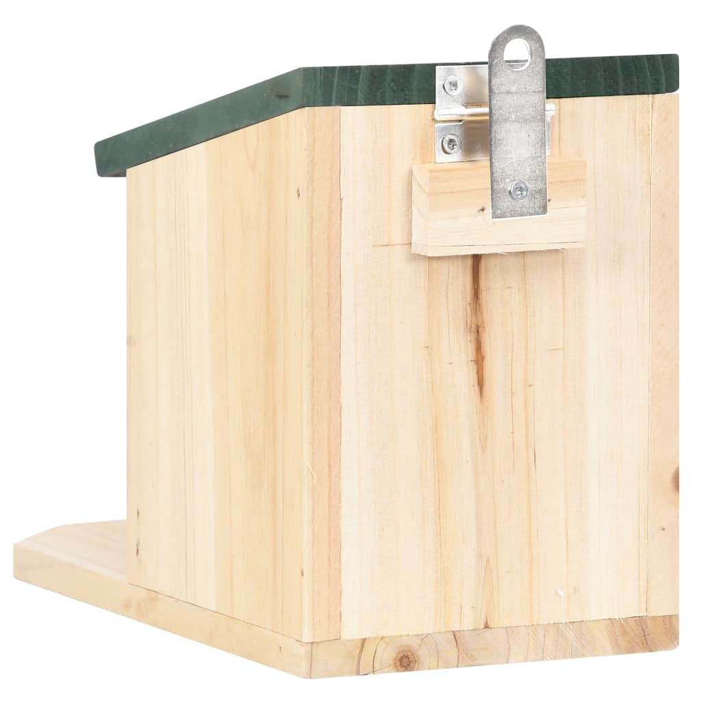 vidaXL Maisons pour écureuils 4 pcs Bois de sapin