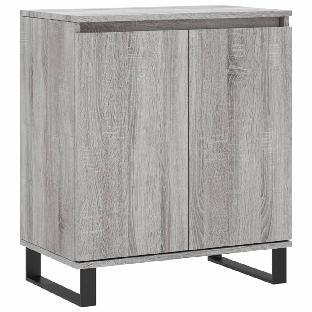 vidaXL Buffet Sonoma gris 60x35x70 cm Bois d'ingénierie