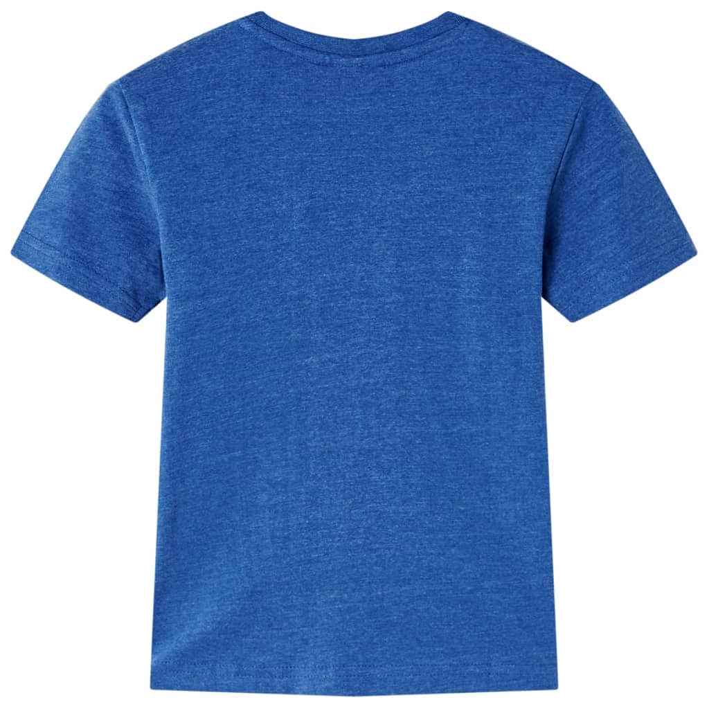 T-shirt enfants mélange bleu foncé 92