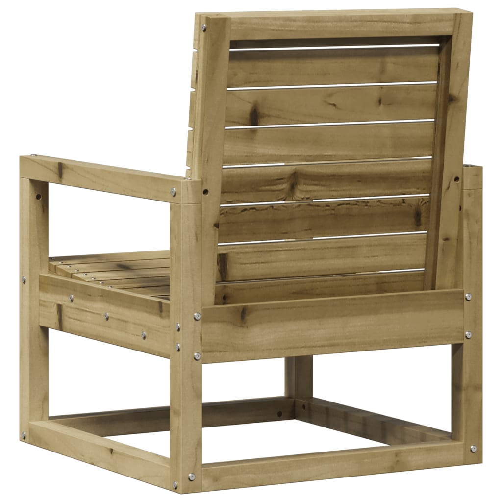 vidaXL Chaise de jardin 57,5x63x76 cm bois de pin imprégné