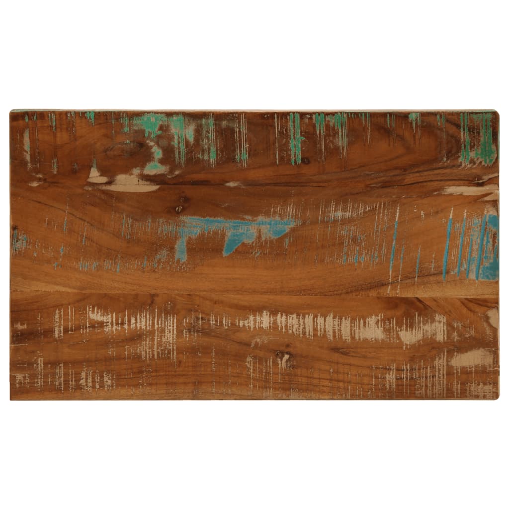 vidaXL Dessus de table 40x20x3,8 cm rectangulaire bois massif récupéré