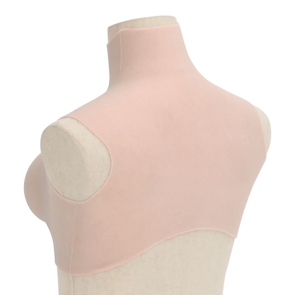 vidaXL Plastron en silicone caucasien coupe D