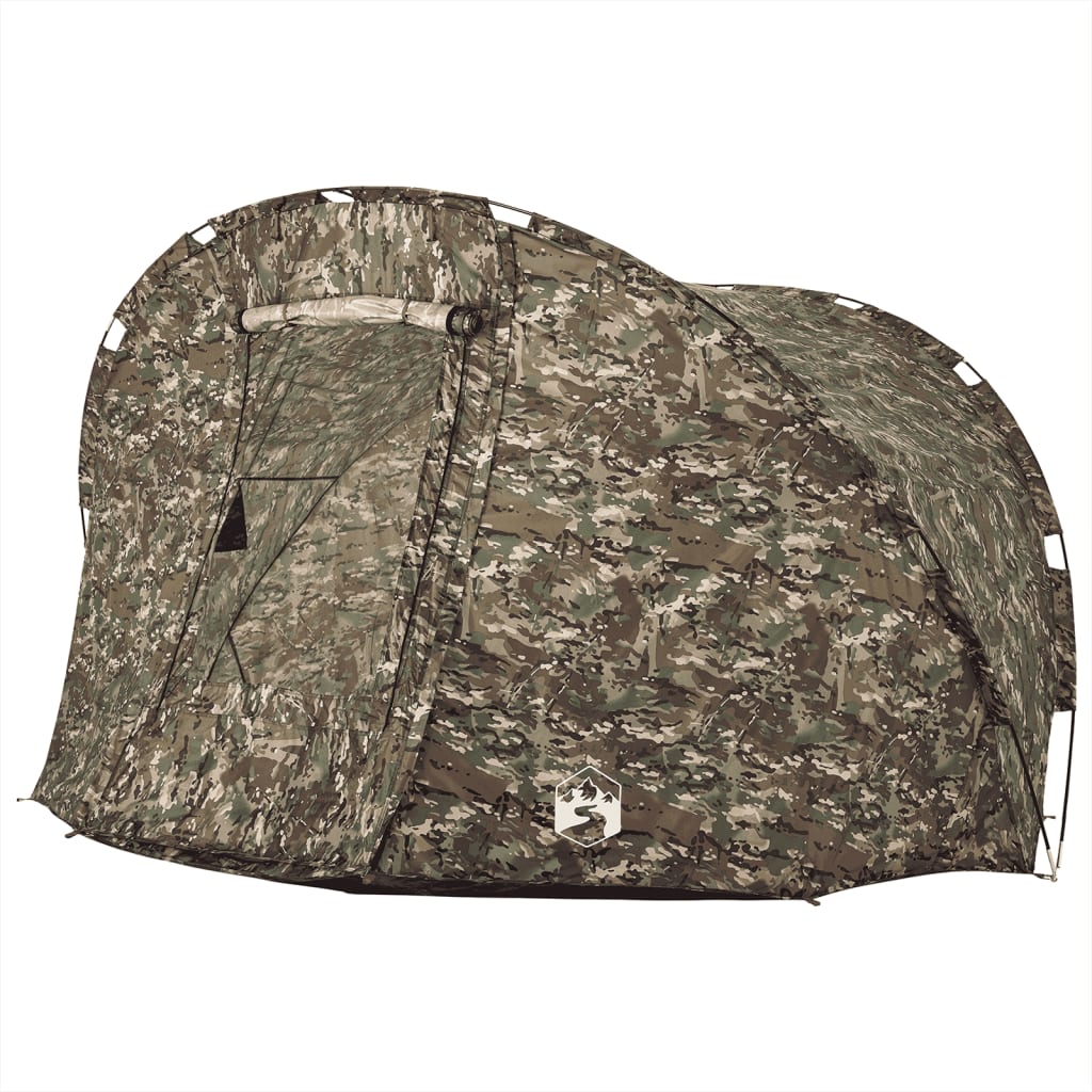 vidaXL Tente de pêche 5 personnes camouflage imperméable