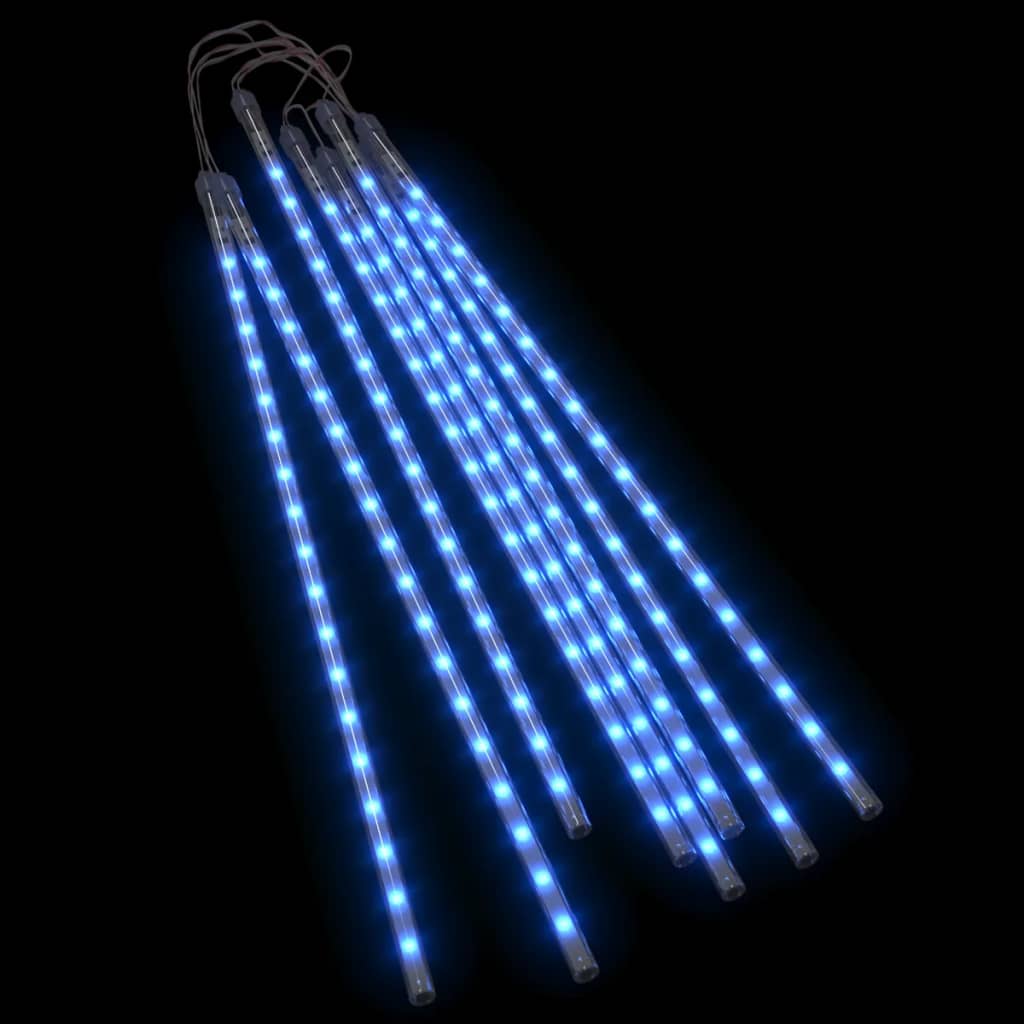 vidaXL Guirlandes lumineuses 8 pcs 50 cm 288 LED bleu