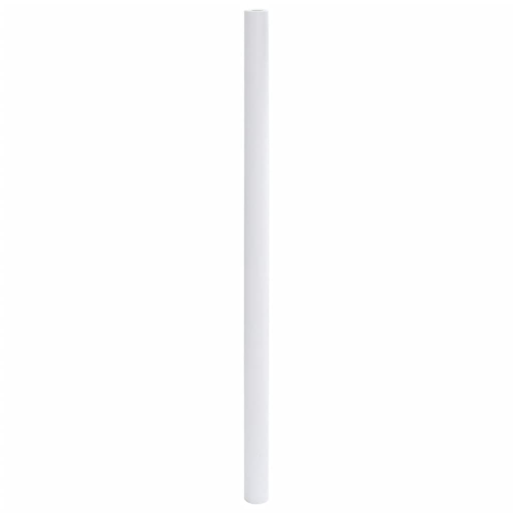 vidaXL Autocollants auto-adhésifs pour meuble blanc mat 90x500 cm PVC