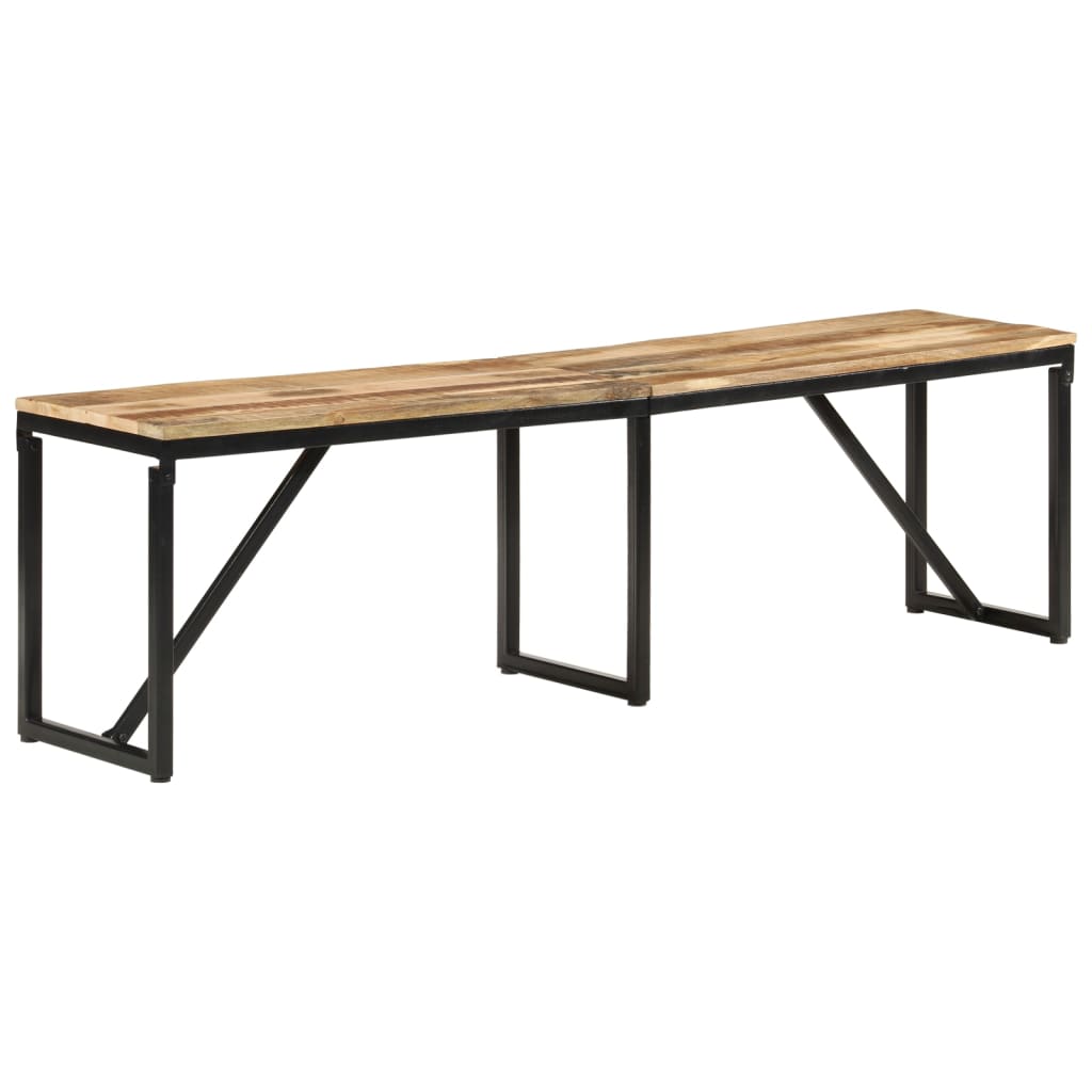 vidaXL Banc 160x35x46 cm bois massif de manguier