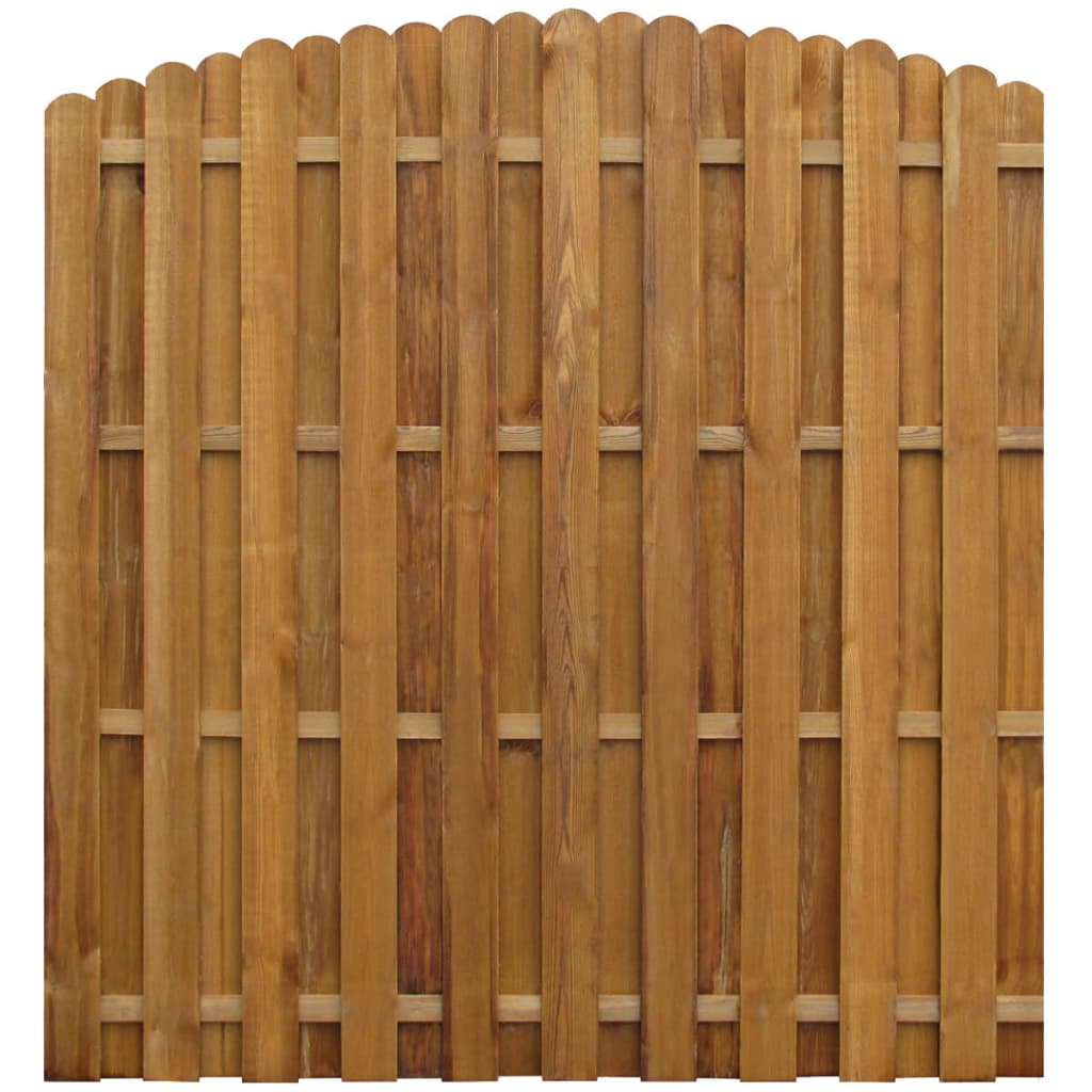 vidaXL Panneau de clôture Pinède imprégnée 170x(156-170) cm