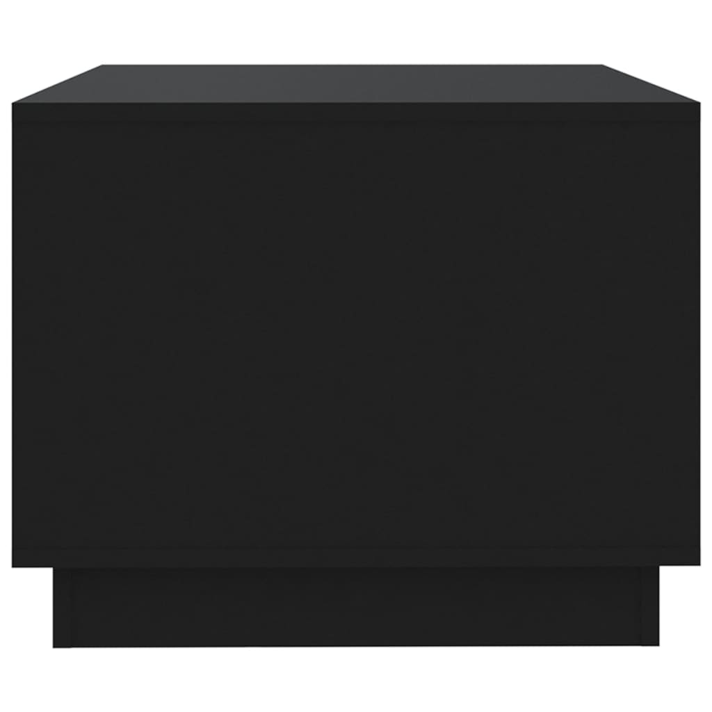 vidaXL Table basse Noir 102,5x55x44 cm Aggloméré