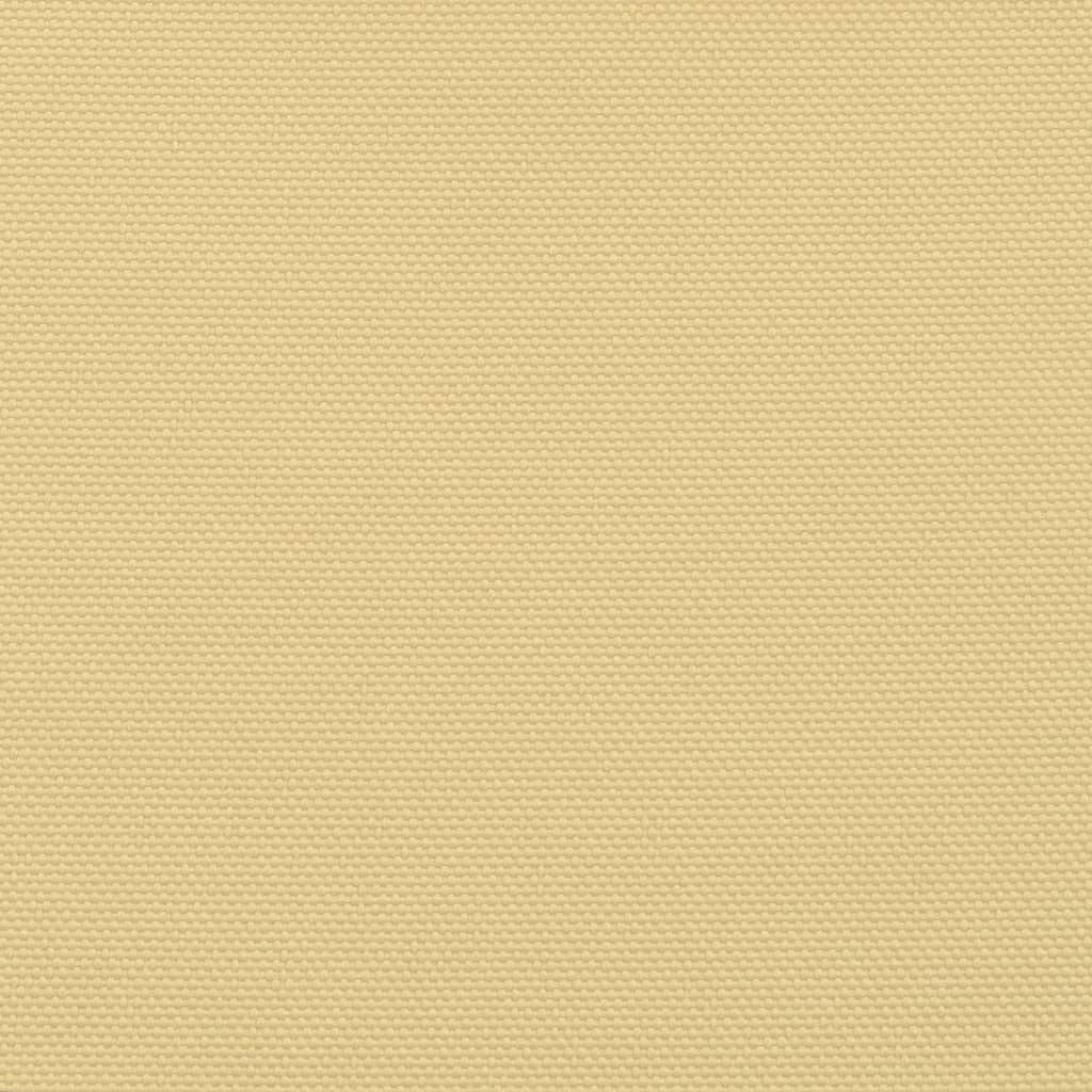 vidaXL Voile d'ombrage sable 7x4 m 100 % polyester oxford