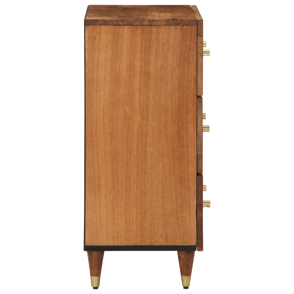 vidaXL Armoire latérale 60x33x75 cm bois massif de manguier