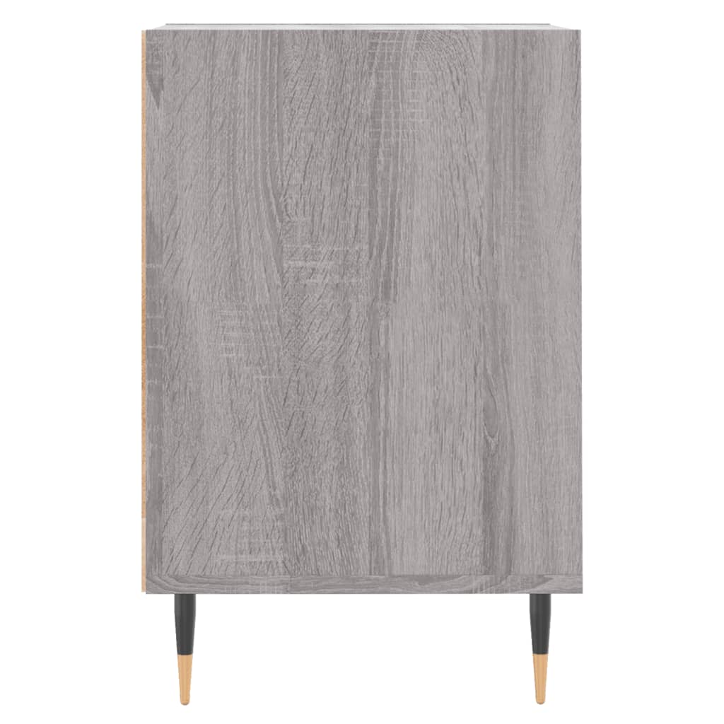 vidaXL Meuble TV Sonoma gris 160x35x55 cm Bois d'ingénierie