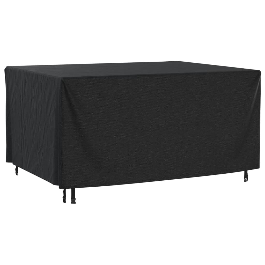 vidaXL Housse de salon de jardin noir 180x140x90 cm imperméable 420D