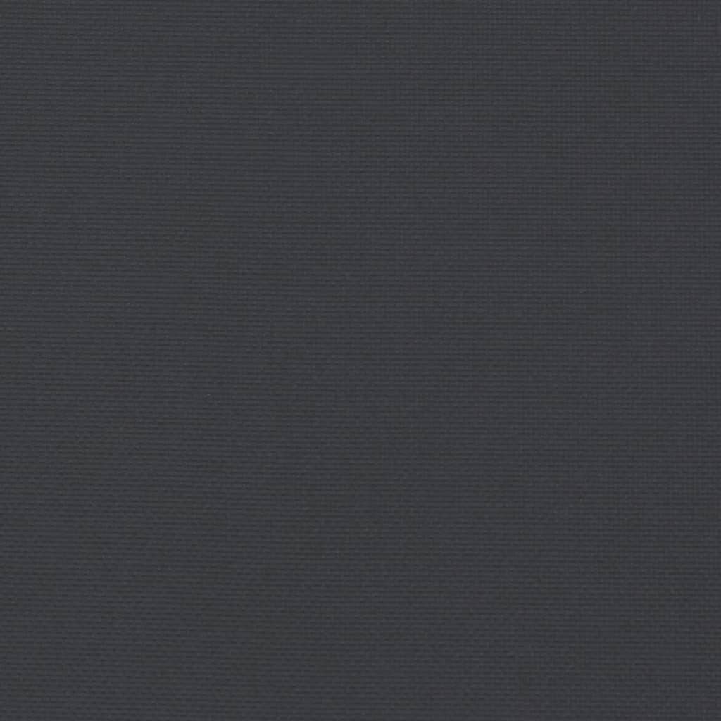 vidaXL Coussin de palette noir 50x40x12 cm tissu