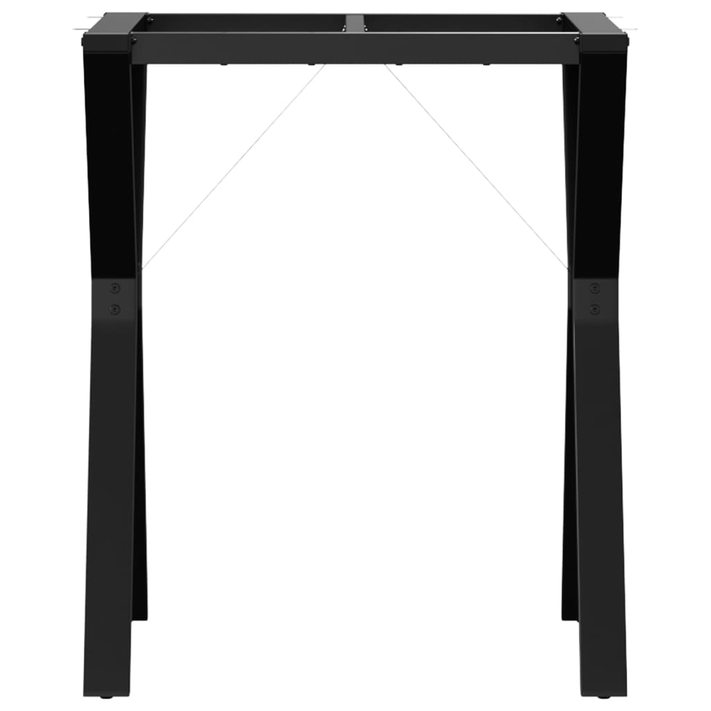 vidaXL Pieds de table à manger cadre en Y 60x50x73 cm fonte