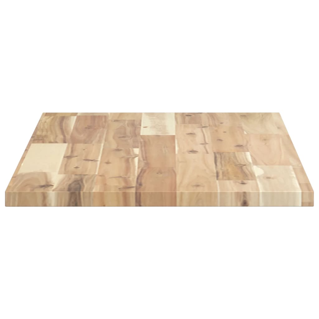 vidaXL Dessus de table 60x40x2 cm rectangulaire bois massif d'acacia
