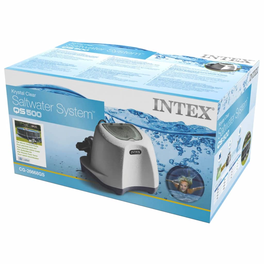 Intex Système d'eau salée Krystal Clear 26668GS