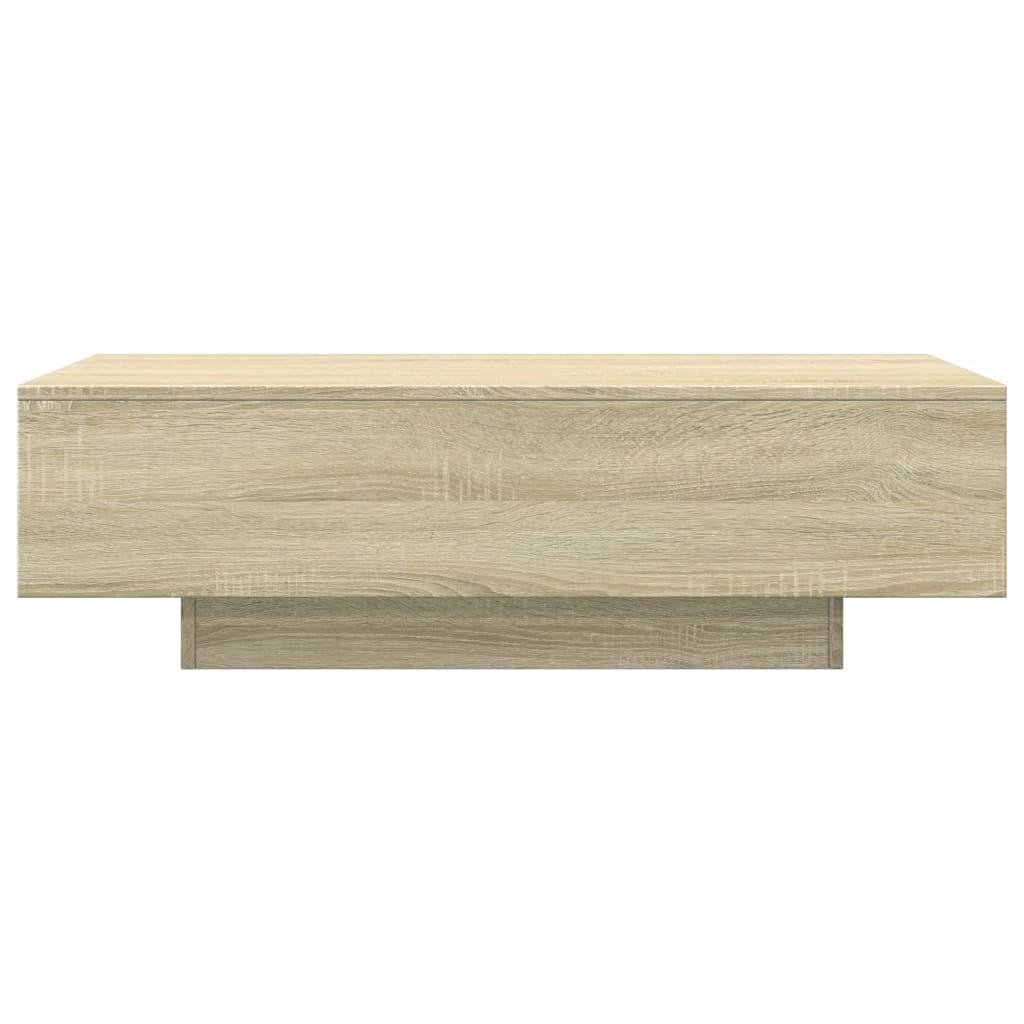 vidaXL Table basse chêne sonoma 100x49,5x31 cm bois d'ingénierie