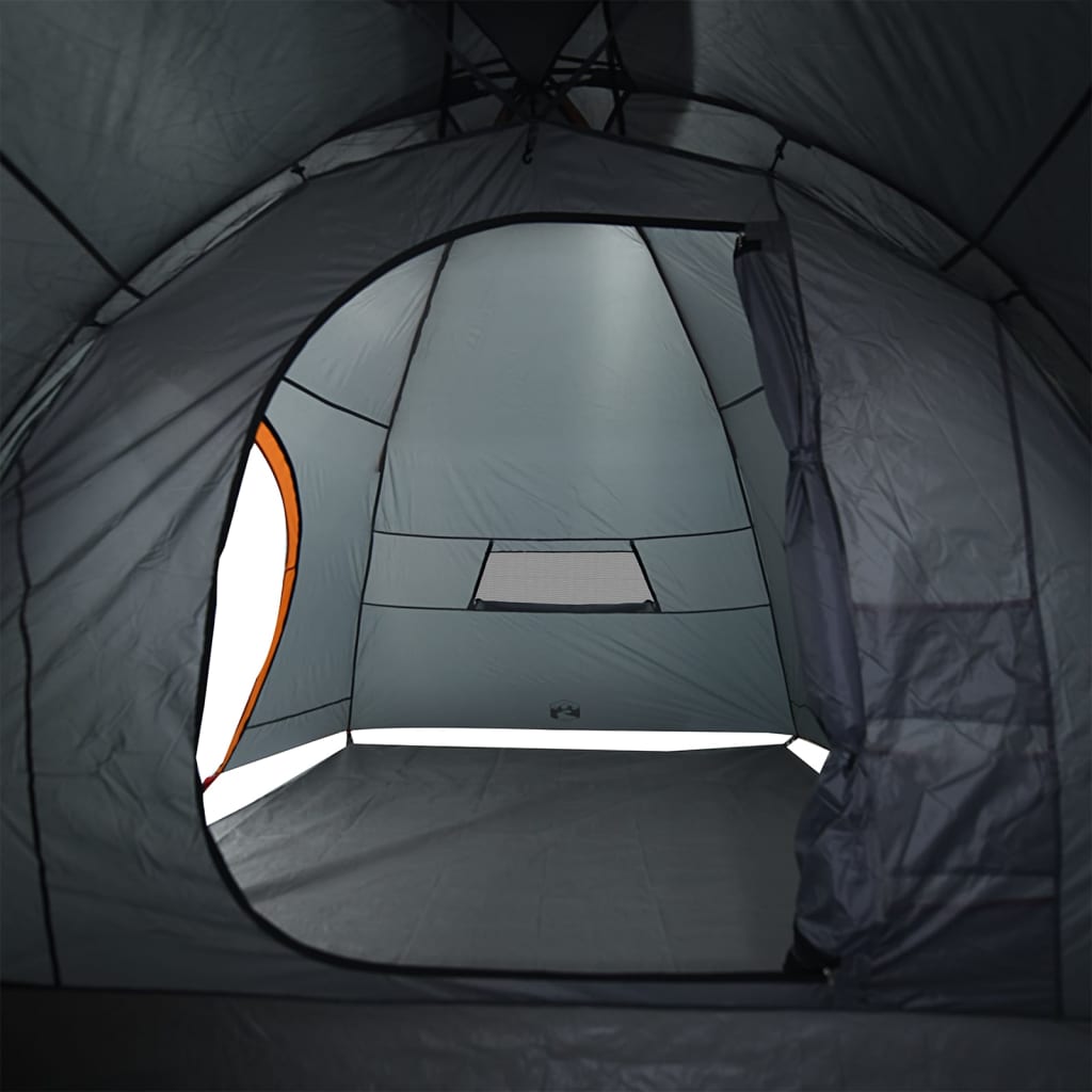 vidaXL Tente de camping 8 personnes orange imperméable