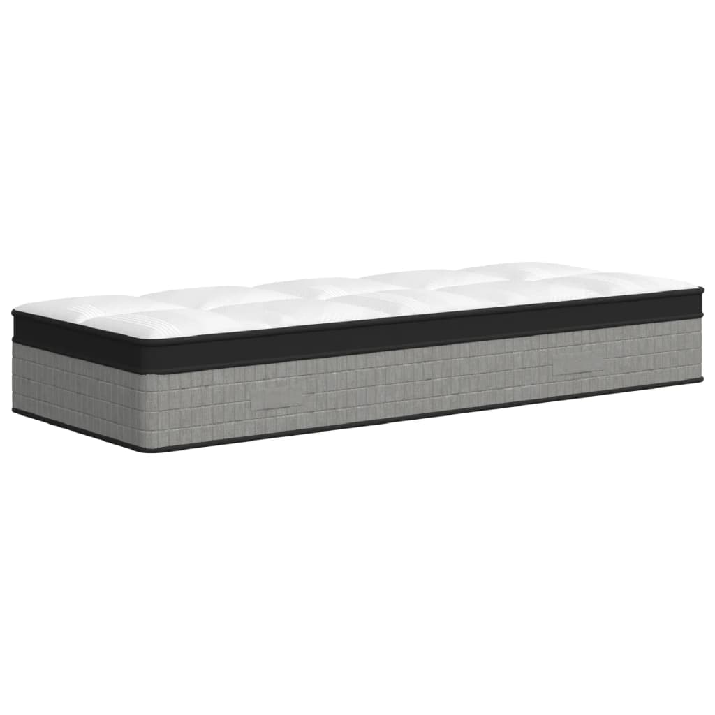 vidaXL Matelas à ressorts ensachés dureté moyenne 90x200 cm