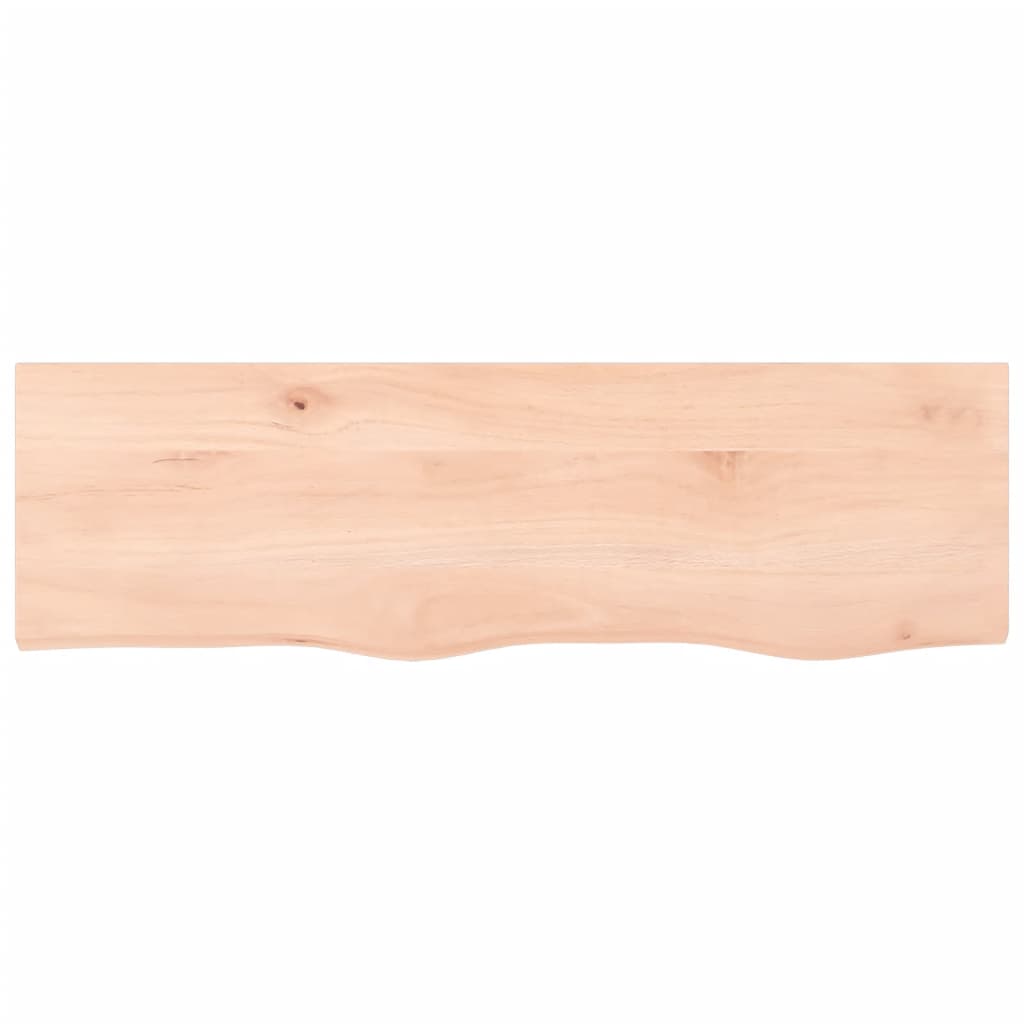 vidaXL Étagère murale 100x30x(2-4) cm bois de chêne massif non traité