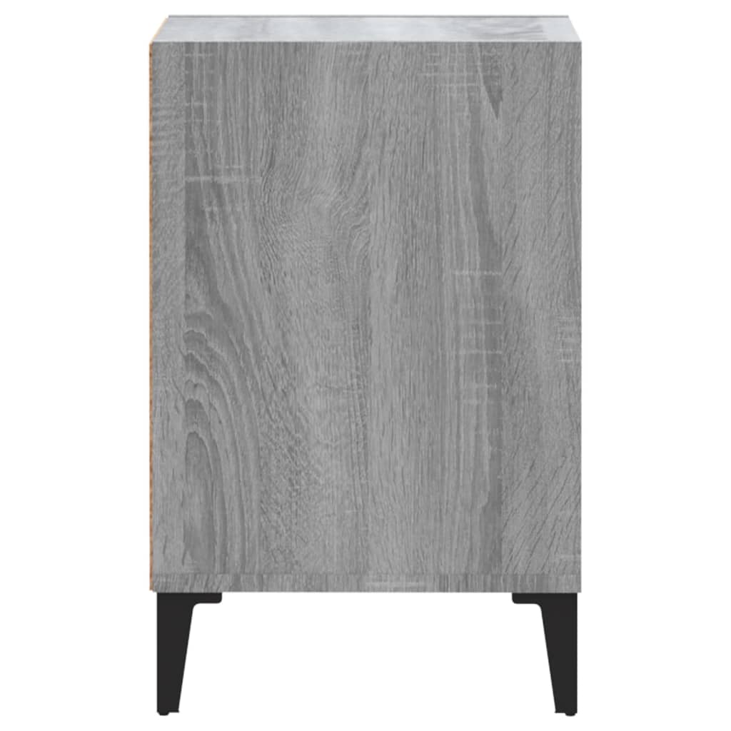 vidaXL Meuble TV Sonoma gris 100x35x55 cm Bois d'ingénierie