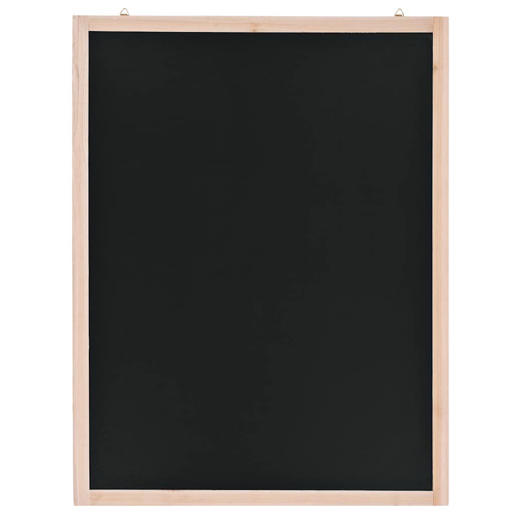 Tableau Noir Avec Cadre Bois De Pin Massif 100x55 Cm - Tableau à Craie Mural