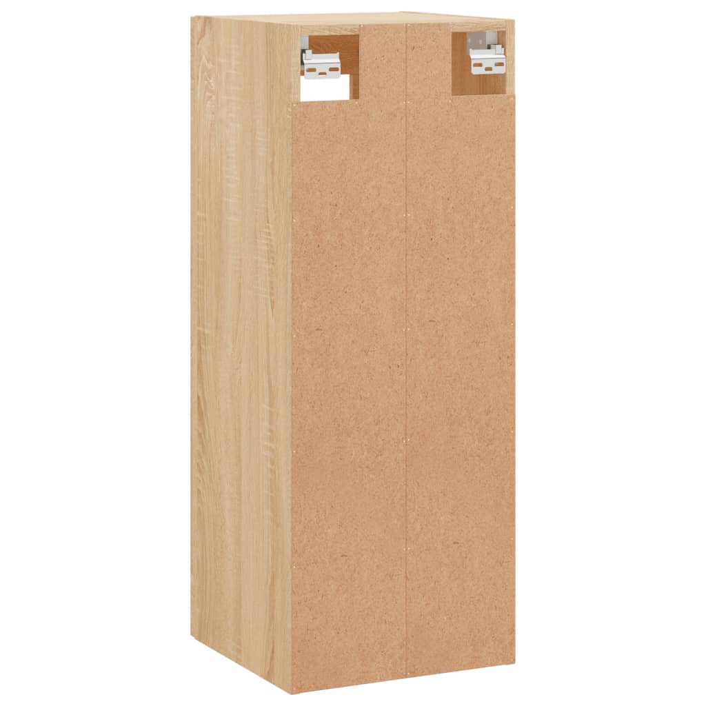 vidaXL Armoire murale chêne sonoma 34,5x34x90 cm