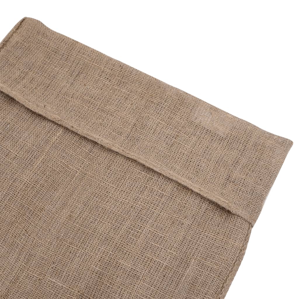 vidaXL Sacs en jute 10 pcs 65x135 cm 100 % jute 220 g/m²