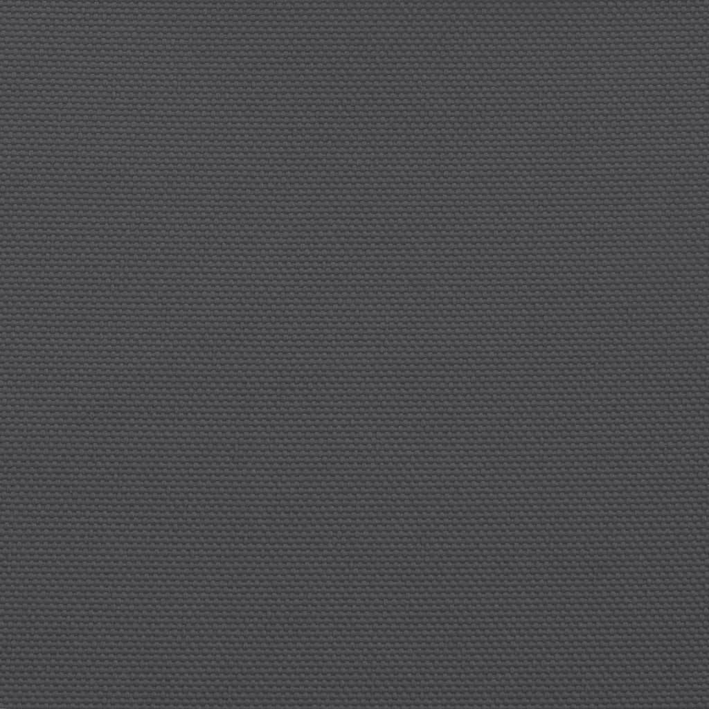 vidaXL Voile d'ombrage anthracite 2x2x2 m 100 % polyester oxford