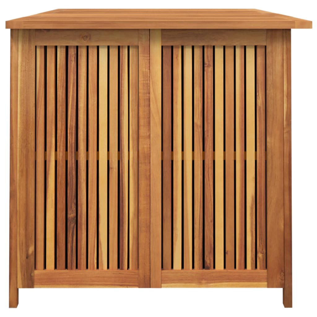 vidaXL Boîte de rangement de jardin 175x80x75 cm bois massif d'acacia