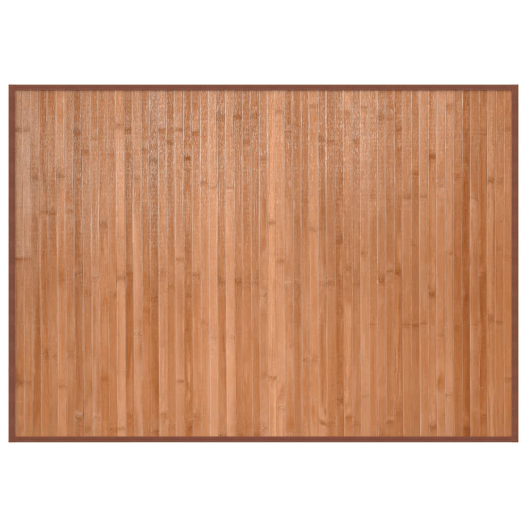 vidaXL Tapis rectangulaire naturel 70x100 cm bambou