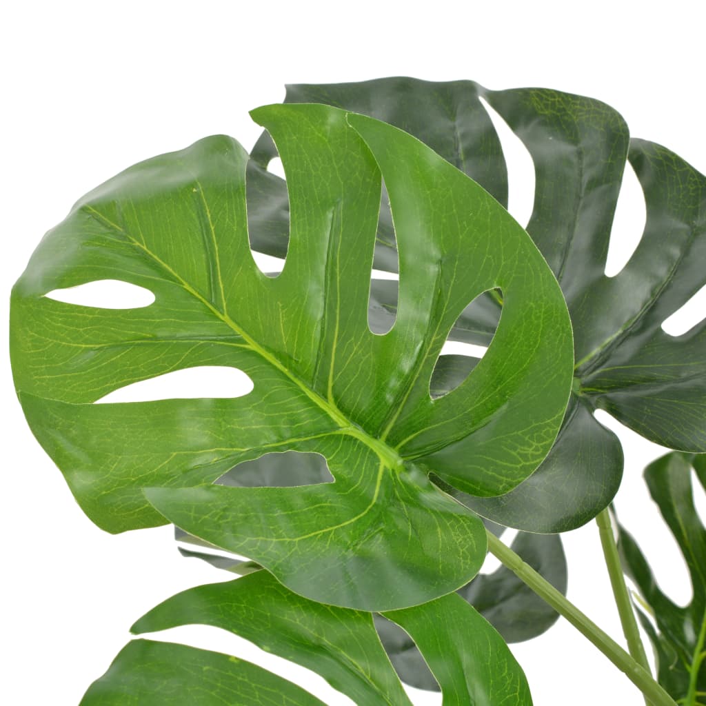 vidaXL Plante artificielle avec pot Monstera Vert 100 cm