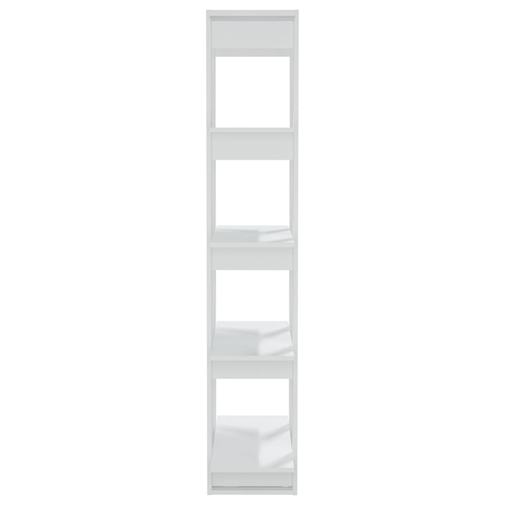 vidaXL Bibliothèque/Séparateur de pièce Blanc 80x30x160 cm Aggloméré