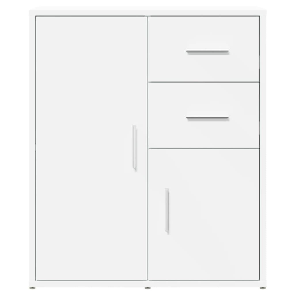 vidaXL Buffet blanc 60x31x70 cm bois d'ingénierie