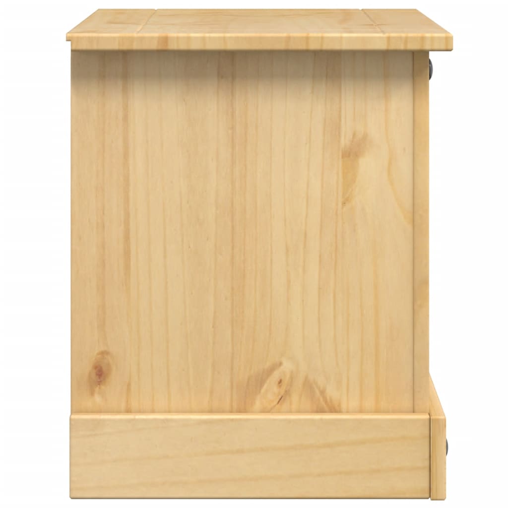 vidaXL Table de chevet Corona 53x39x50 cm bois de pin massif