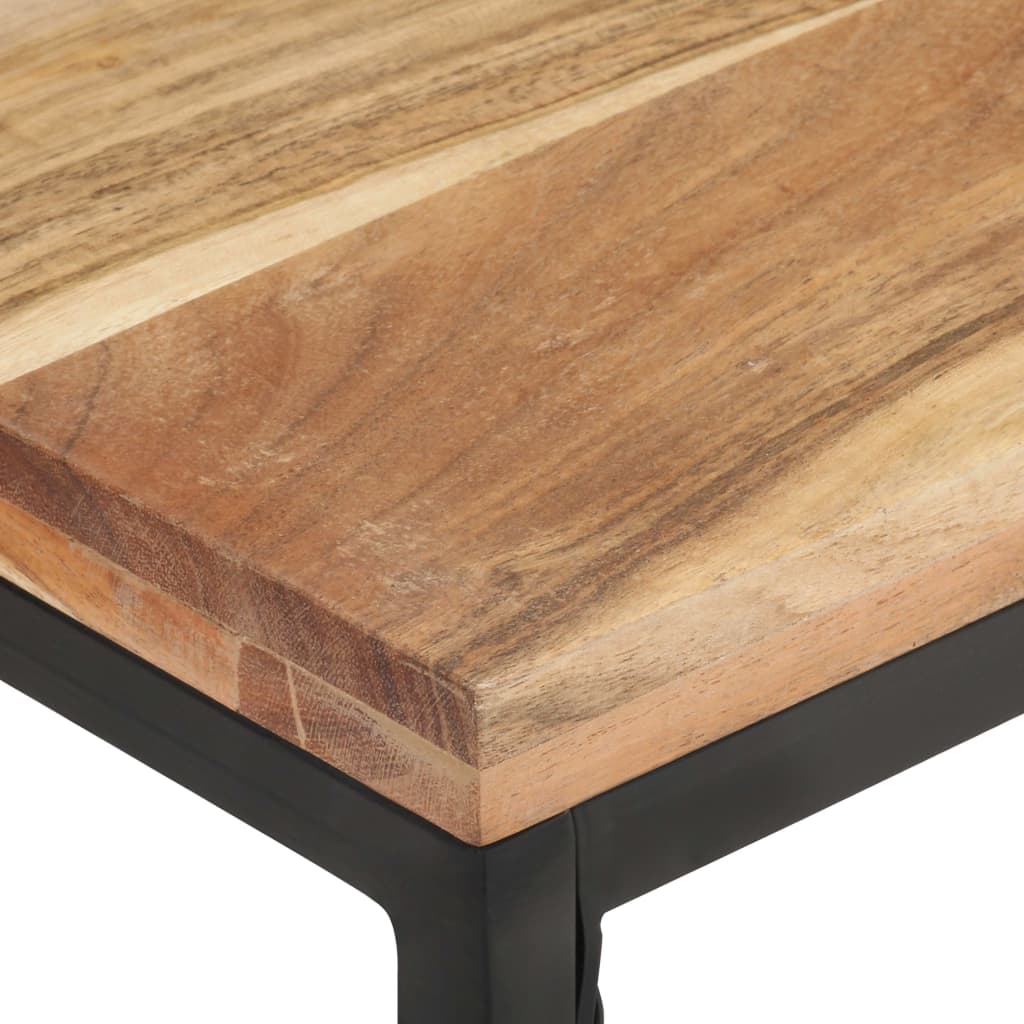 vidaXL Table basse 110x60x35 cm Bois d'acacia massif