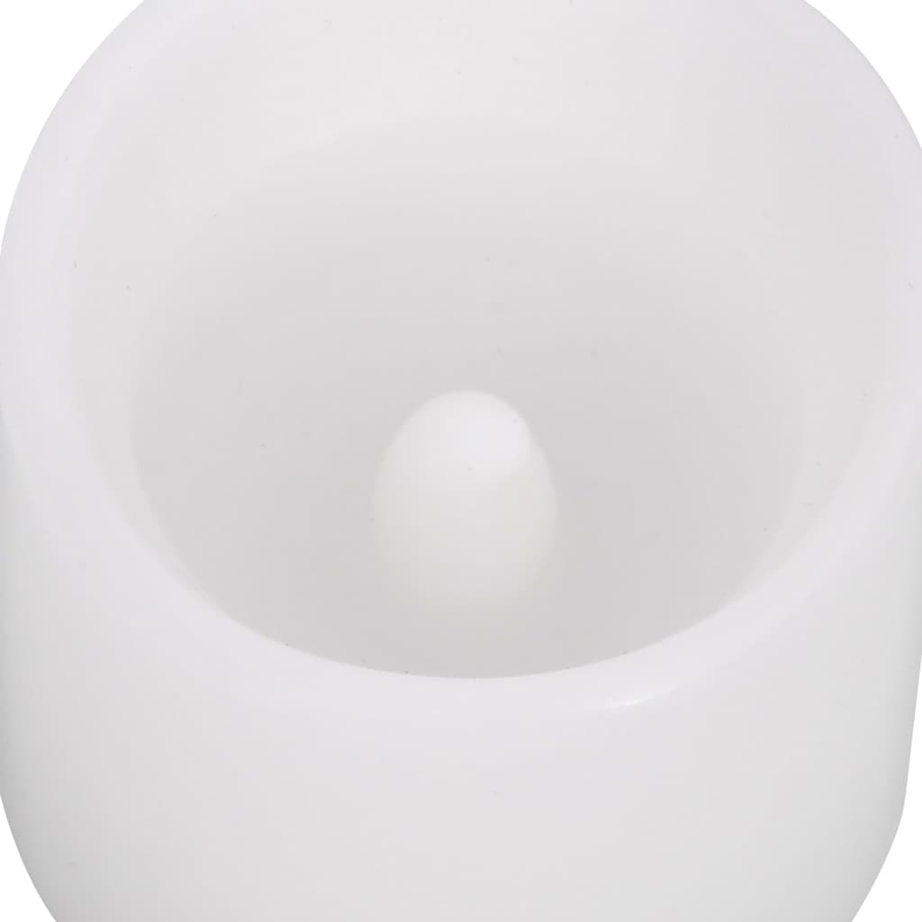 vidaXL Bougies électriques à LED 24 pcs Blanc chaud