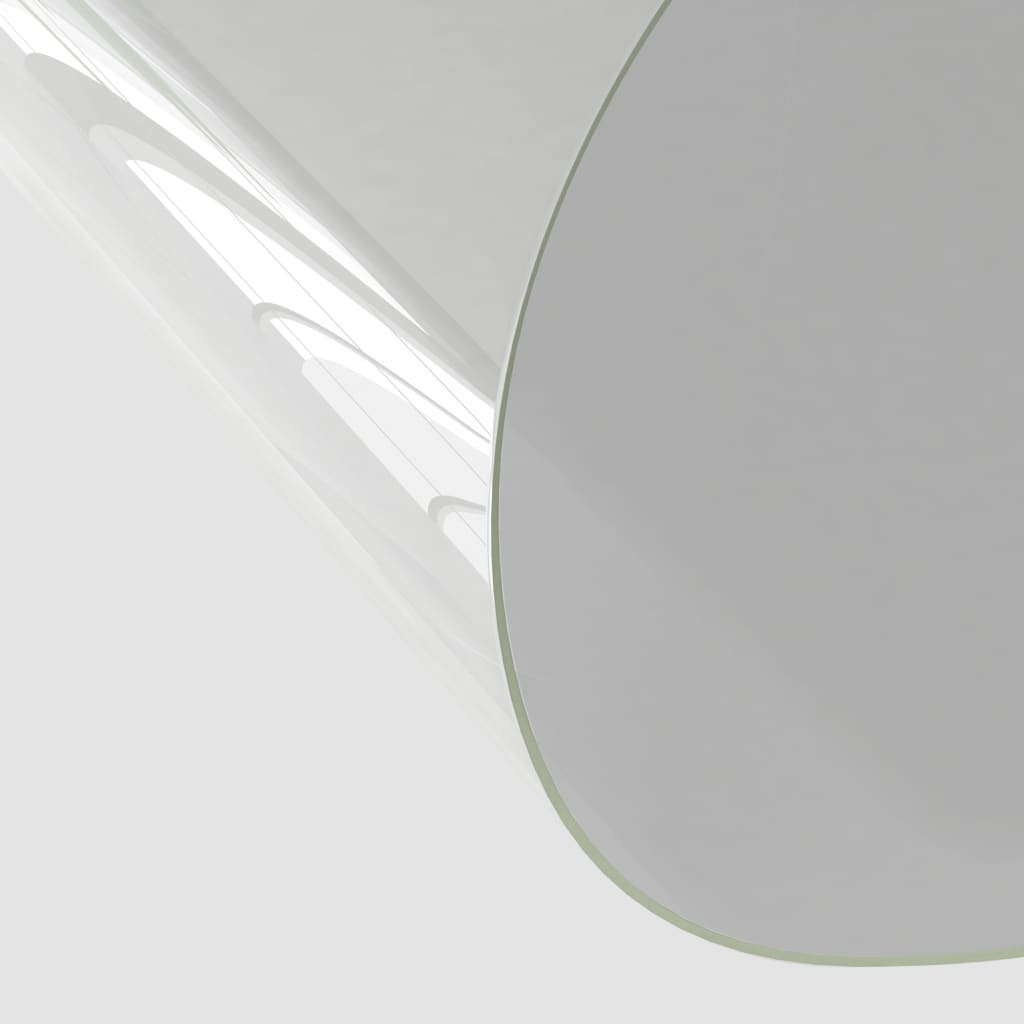 vidaXL Protecteur de table transparent Ø 70 cm 2 mm PVC