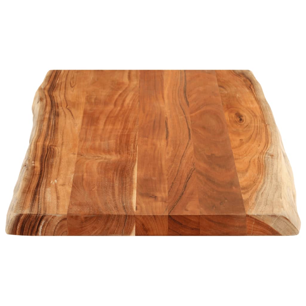 vidaXL Dessus de table 120x60x2,5cm rectangulaire bois massif d'acacia