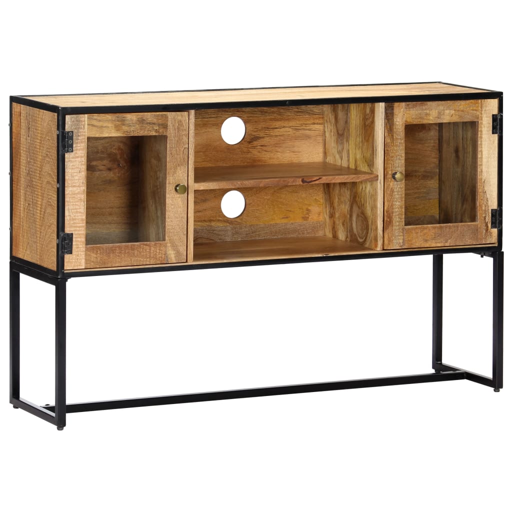 vidaXL Meuble TV 120 x 30 x 75 cm Bois de récupération massif