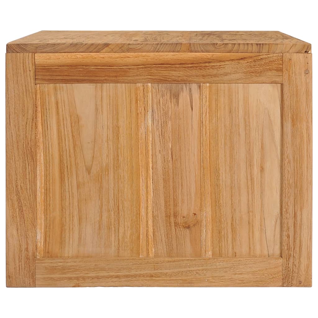 vidaXL Table basse 90x50x40 cm bois de teck massif
