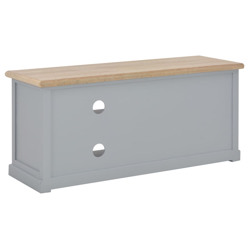 vidaXL Meuble TV Gris 90x30x40 cm Bois