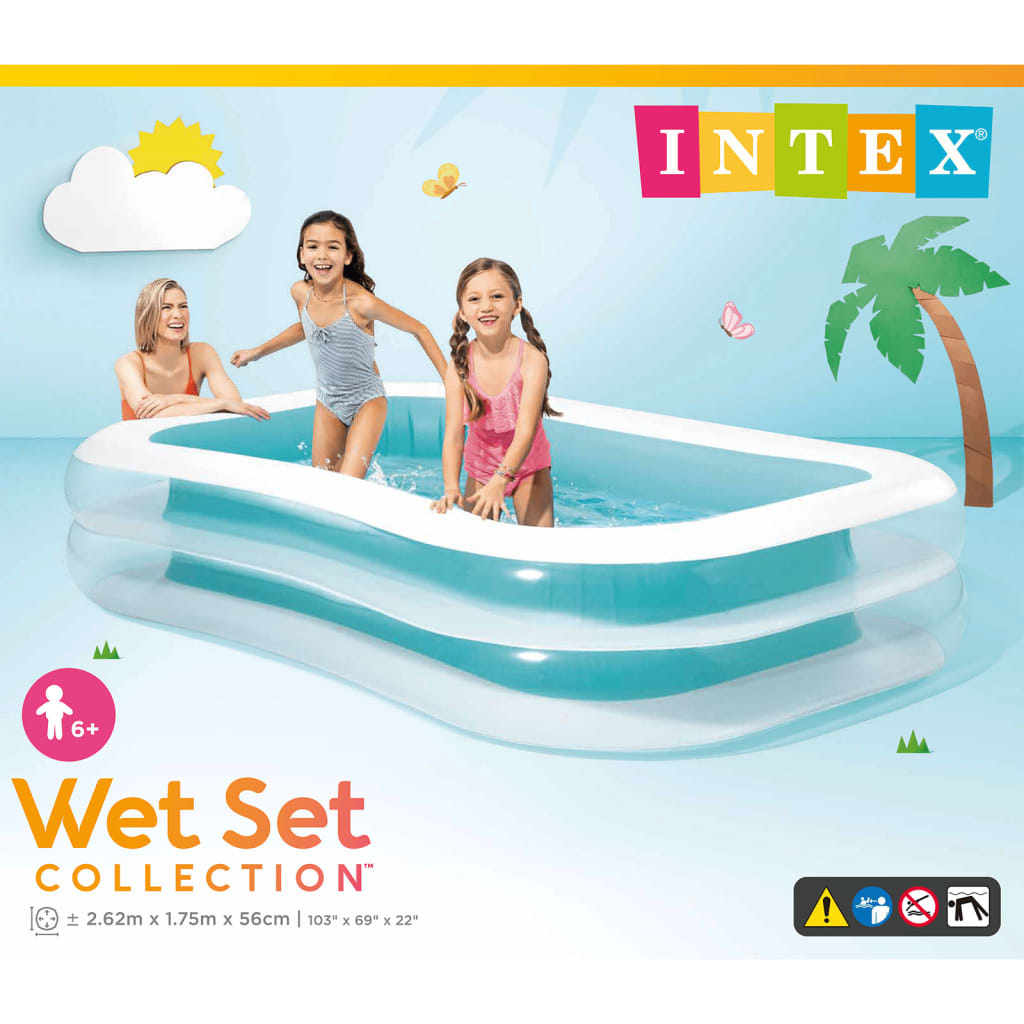 Intex Piscine Swim Center Family 262x175x56 cm