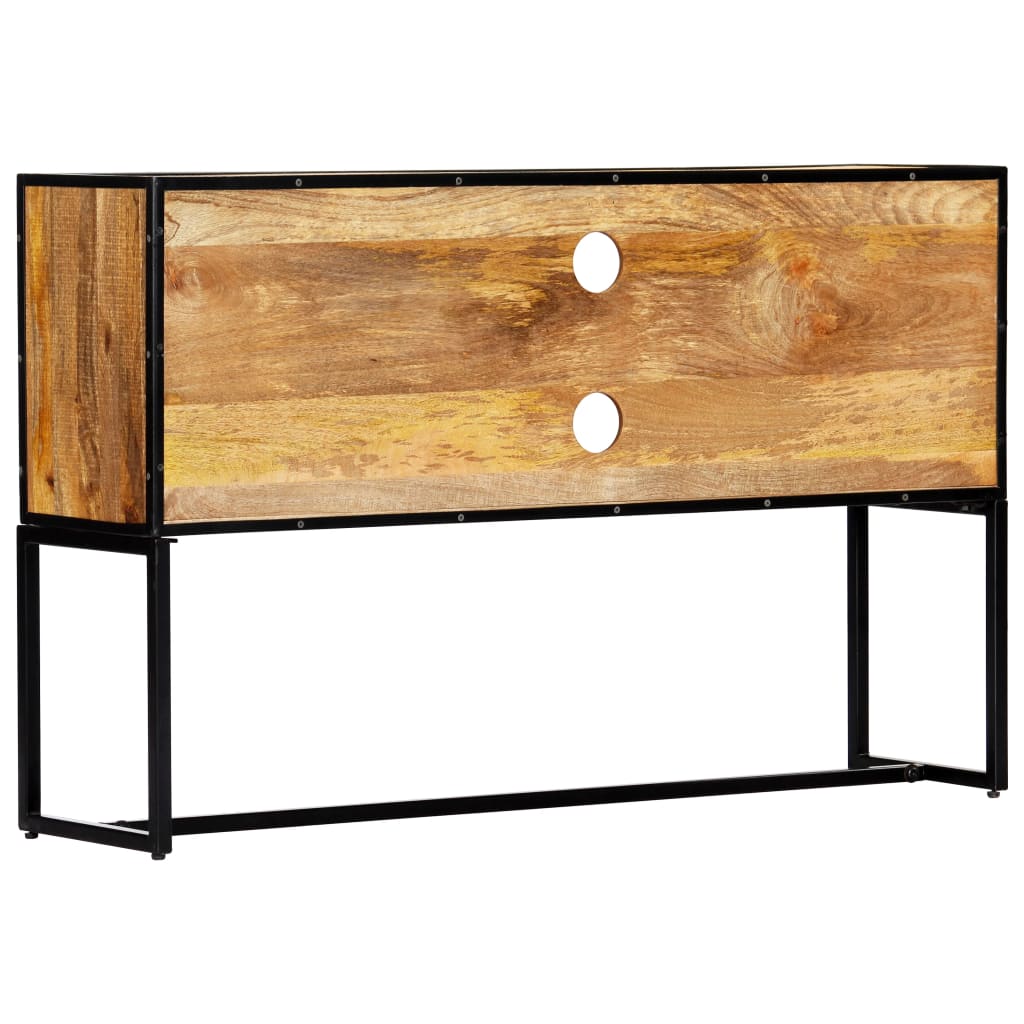 vidaXL Meuble TV 120 x 30 x 75 cm Bois de récupération massif