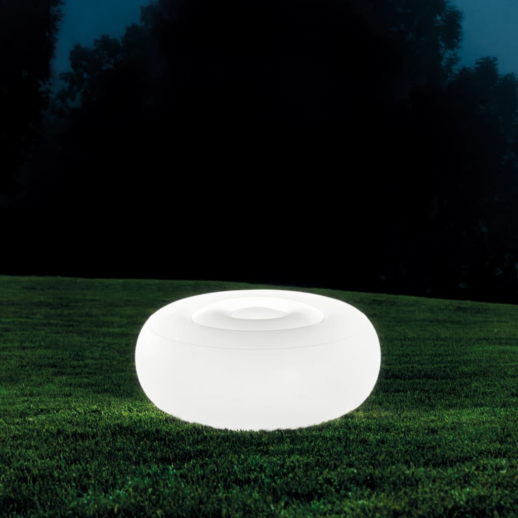 Intex Pouf à LED 86x33 cm