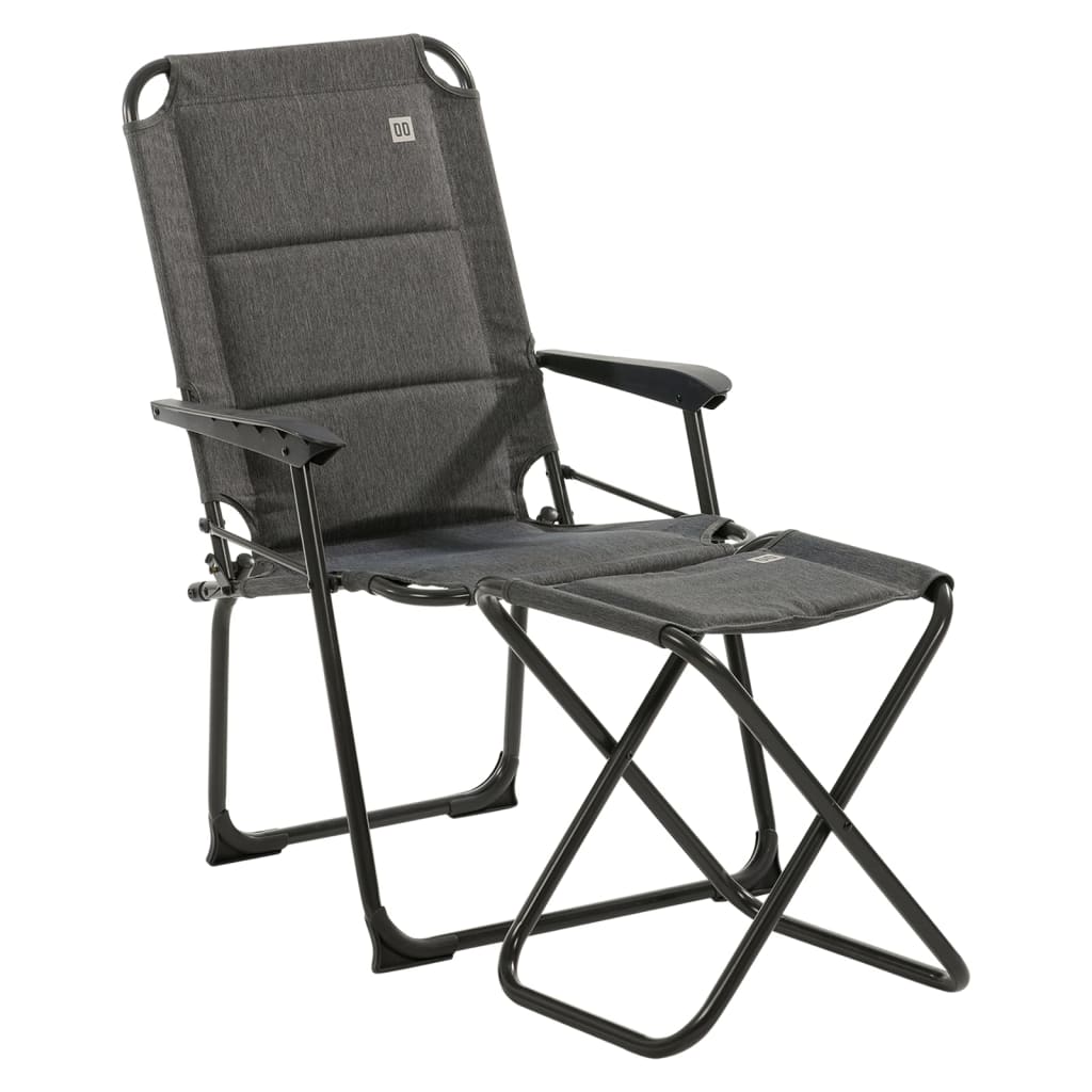 Travellife Chaise de camping Lago Compact gris orageux